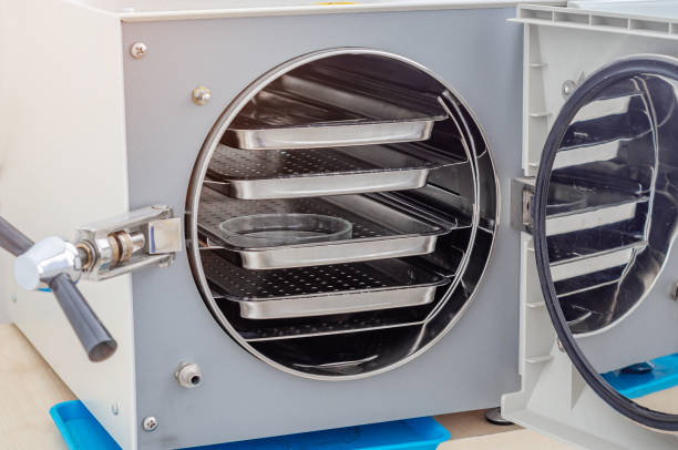 istock Thermal furnace for dentistry clinic tools 1203755068