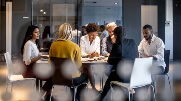 Business people meeting in the office