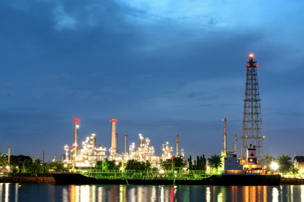 istock Oil refinery at Bangkok Thailand 1203764009