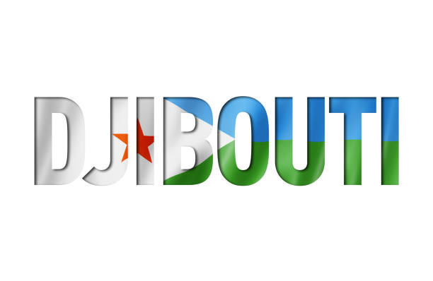 djibouti flag text font djibouti flag text font. nation symbol background flag of djibouti stock illustrations