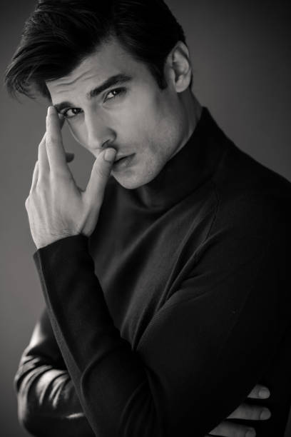 istock Portrait of a handsome male model 1203777041