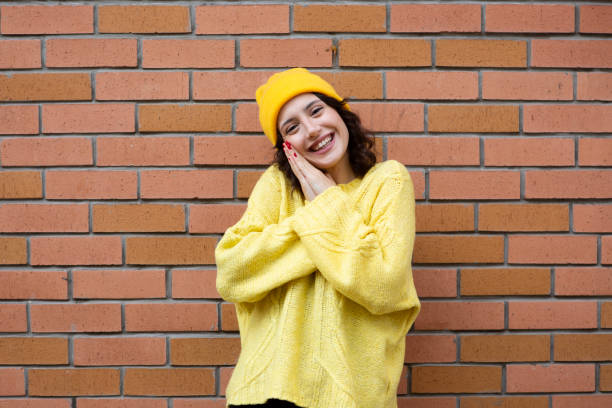 istock Happy cool girl 1203782915
