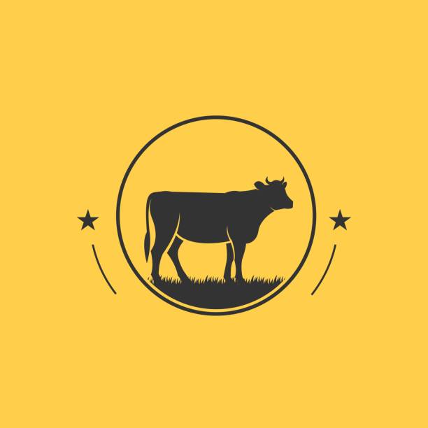 Simmental Illustration Vector Template Simmental Illustration Vector Template. Suitable for Creative Industry, Multimedia, entertainment, Educations, Shop, and any related business. pics of the holstein cow stock illustrations