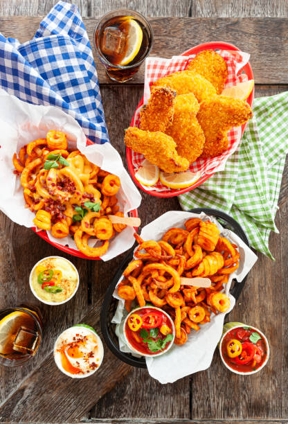 istock Tasty fast food 1203783488