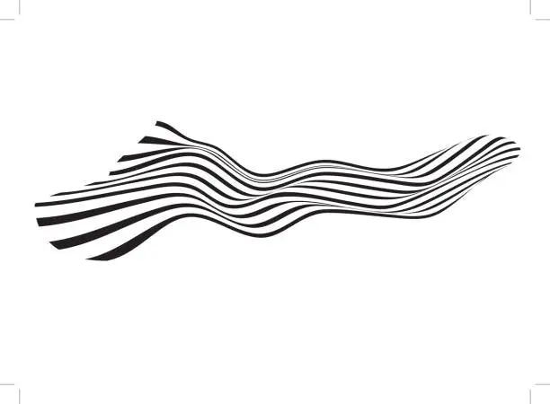 Vector illustration of Vector Waves Pattern