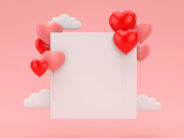 istock 3d render background for valentine's day.abstract scene for display product. 1203786225