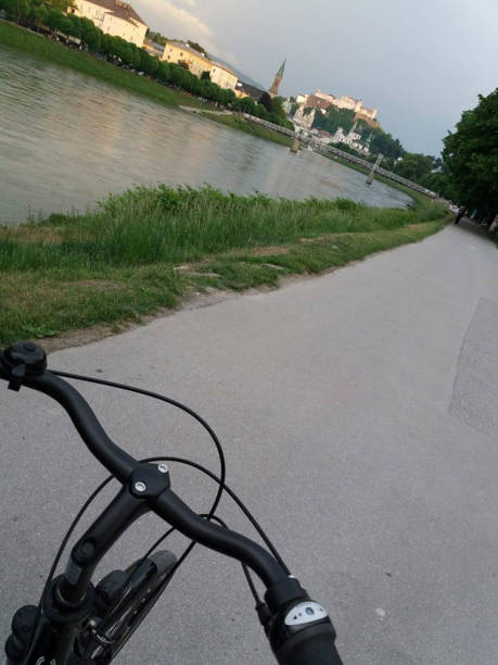 istock ready for a bycicle tour beside the river 1203786275