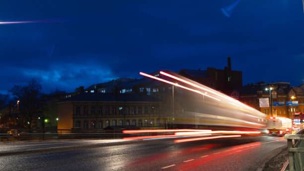 istock Long exposure fuel truck 1203787125