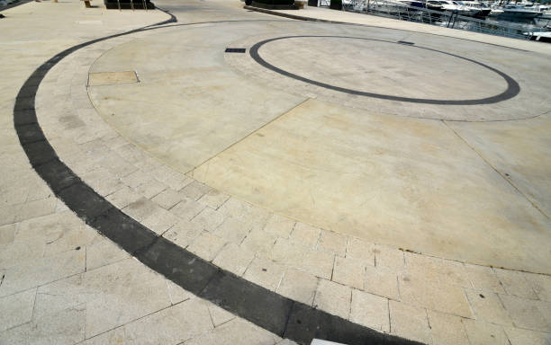 istock Paving on the new city square 1203788513