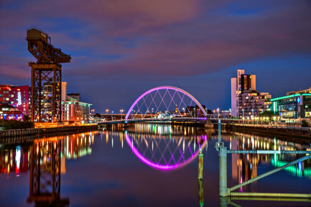 Clyde Arc Clyde Arc clyde river stock pictures, royalty-free photos & images