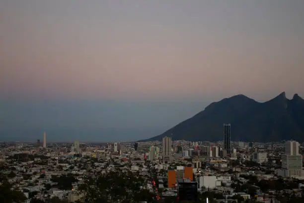 Photo of Sunset view in Monterrey Mexico