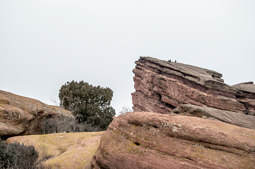 Red Rock Outcrop in Denver, Colorado