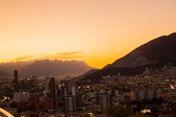 Photo of Sunset view in Monterrey Mexico