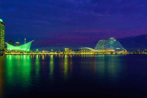 istock Port at evening, Kobe 1203793740