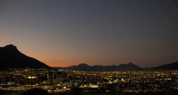 Photo of Sunset view in Monterrey Mexico