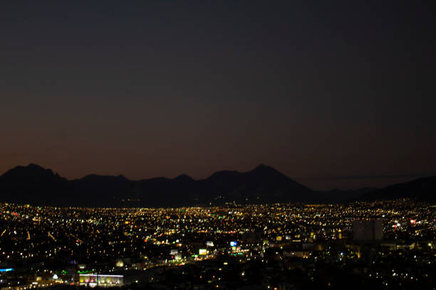 istock Sunset view in Monterrey Mexico 1203795679