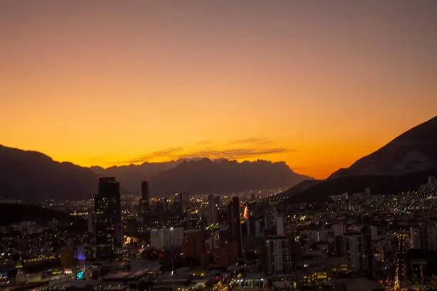 Photo of Sunset view in Monterrey Mexico