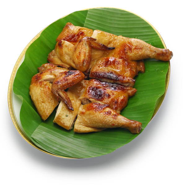 istock gai yang, thai style grilled chicken 1203795715