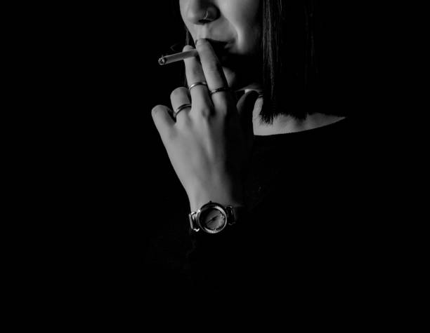 istock smoker woman 1203810682
