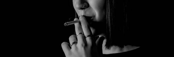 istock smoker woman 1203811263