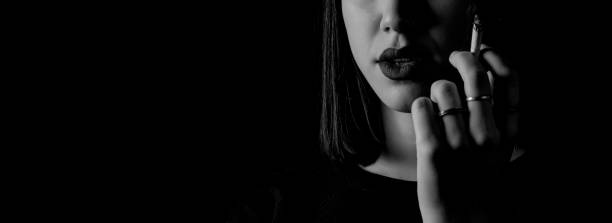 istock smoker woman 1203811295