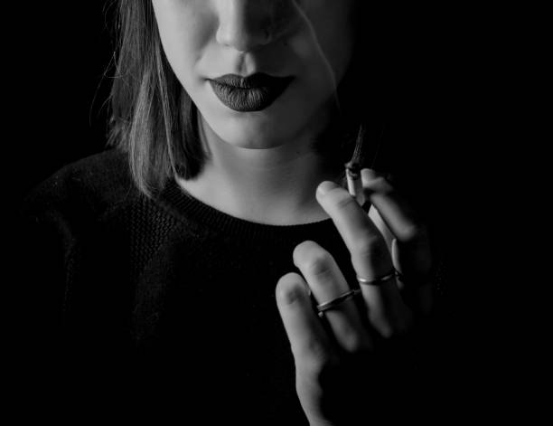 istock smoker woman 1203811396