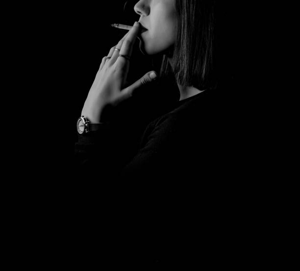istock smoker woman 1203811802