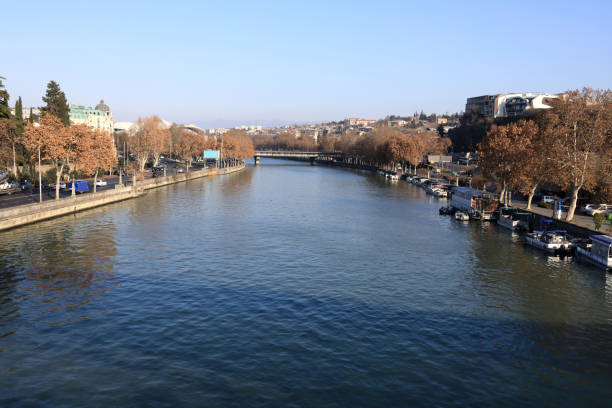 istock View of Kura river 1203814720