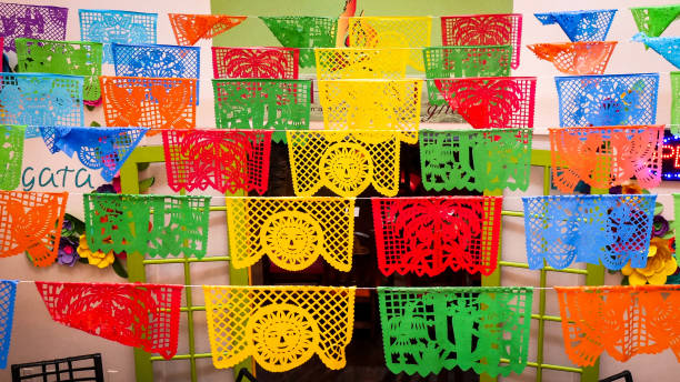 istock Colorful flags, New Mexico 1203834997