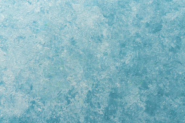istock Abstract ocean - ART. Flat lay top view copy space. Aqua menthe trend 2020 color 1203842769