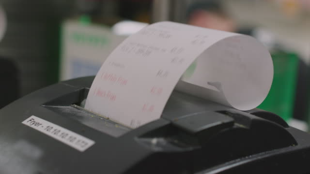 Printing Order Receipt Tickets in Restaurant Kitchen