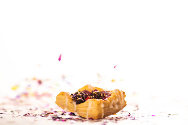 Studio Shots of Food Celebrations with Dessert Part of a Series (Shot with Canon 5DS 50.6mp photos professionally retouched - Lightroom / Photoshop - original size 5792 x 8688 downsampled as needed for clarity and select focus used for dramatic effect)