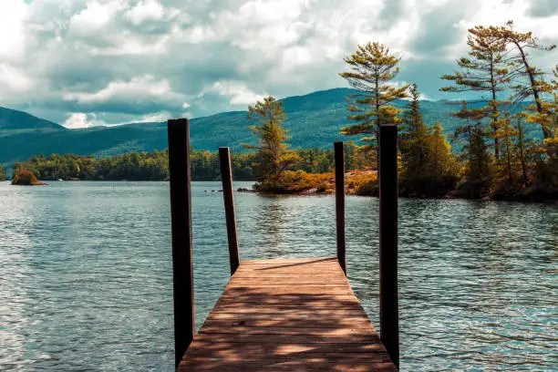 Photo of A Dock into Lake George