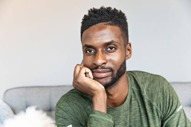 istock Close Up Portrait of a Man 1203853827