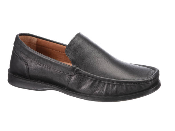 istock Black Men's Shoes 1203853850