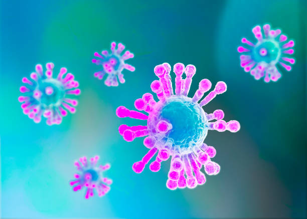 istock Microscopic view of Coronavirus, a pathogen that attacks the respiratory tract. Contagion. Analysis and test, experimentation. 2019-nCoV. 1203864072
