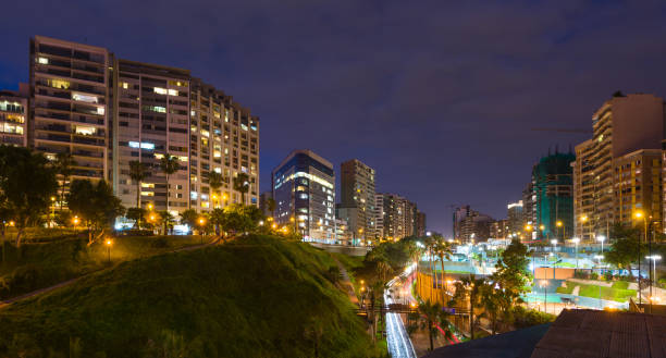 Villena bridge in Miraflores district in Lima, Peru