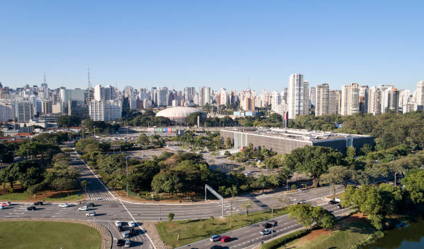 istock Ibirapuera in Sao Paulo city, Brazil. 1203867708