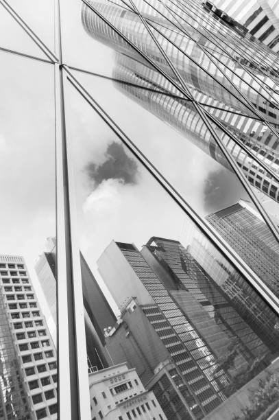 istock Exterior of modern office building 1203872143
