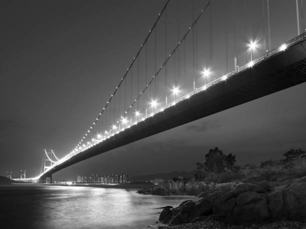 istock Bridge in Hong Kong city 1203872163