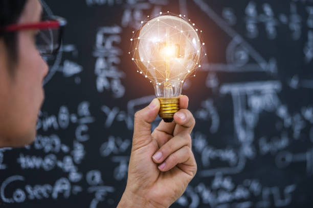 istock Hand holding light bulb concept and education. 1203878964