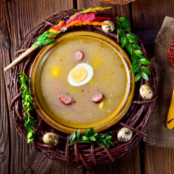 istock Zurek: Polish Easter soup for the festive season 1203883648