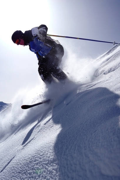 istock Extreme skiing in St. Anton, Austria 1203885418
