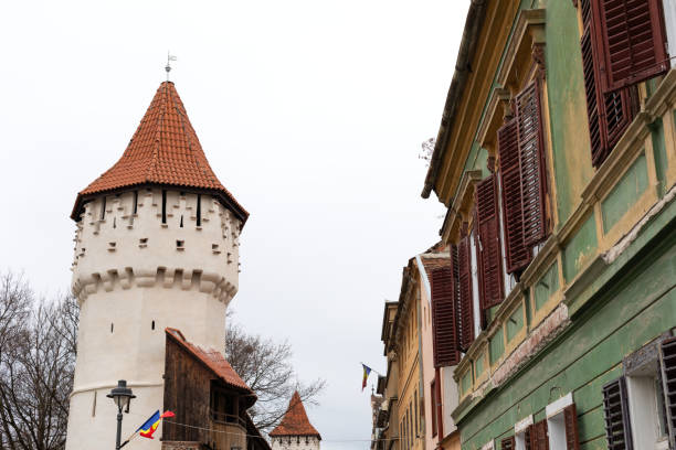 istock Carpenter Tower in Sibiu, Romania 1203895480