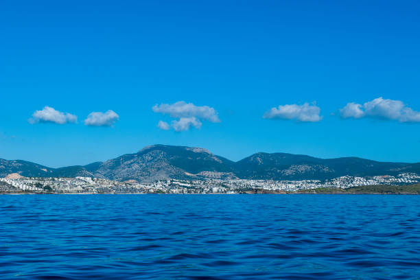 Landscape scene of Bodrum coastline