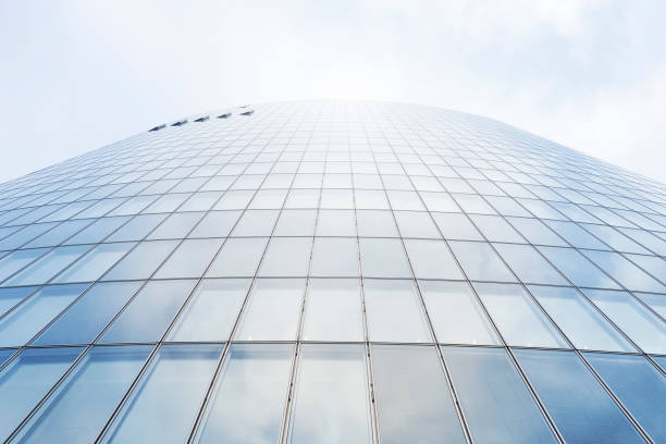 Windows of a modern office building.