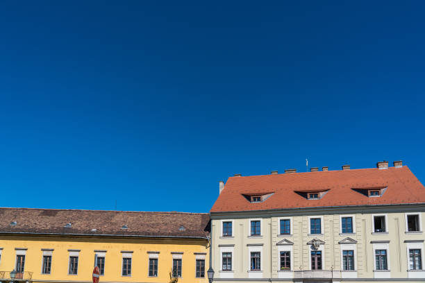 istock Buda district colorful houses in Budapest, Hungary 1203905318