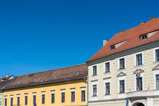 istock Buda district colorful houses in Budapest, Hungary 1203905323