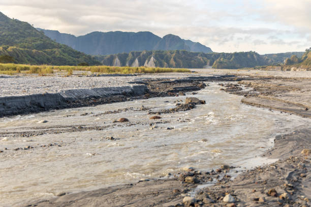 istock Beautiful landscape at Mt Pinatubo 1203905936