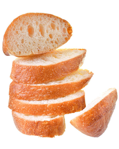 Fresh slice bread isolated